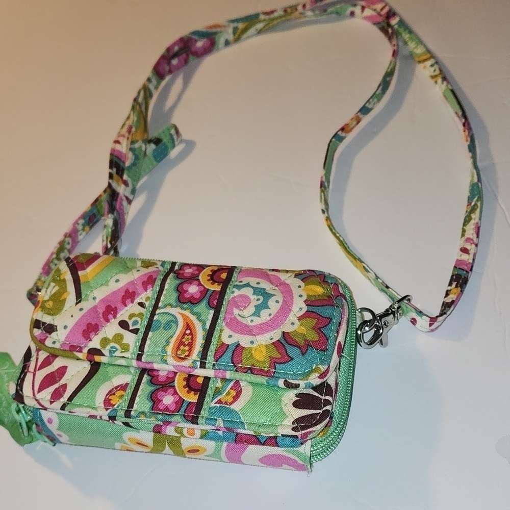 Vera Bradley Wristlet Wallet – Colorful Paisley Print - Picture 2 of 11